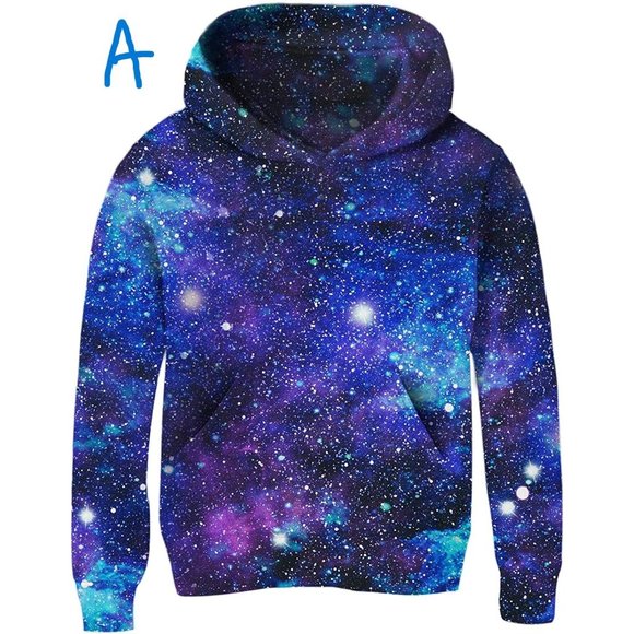 Other - New Pullover Hoodies 3D Graphic Printed Hooded Sweatshirt with Pocket